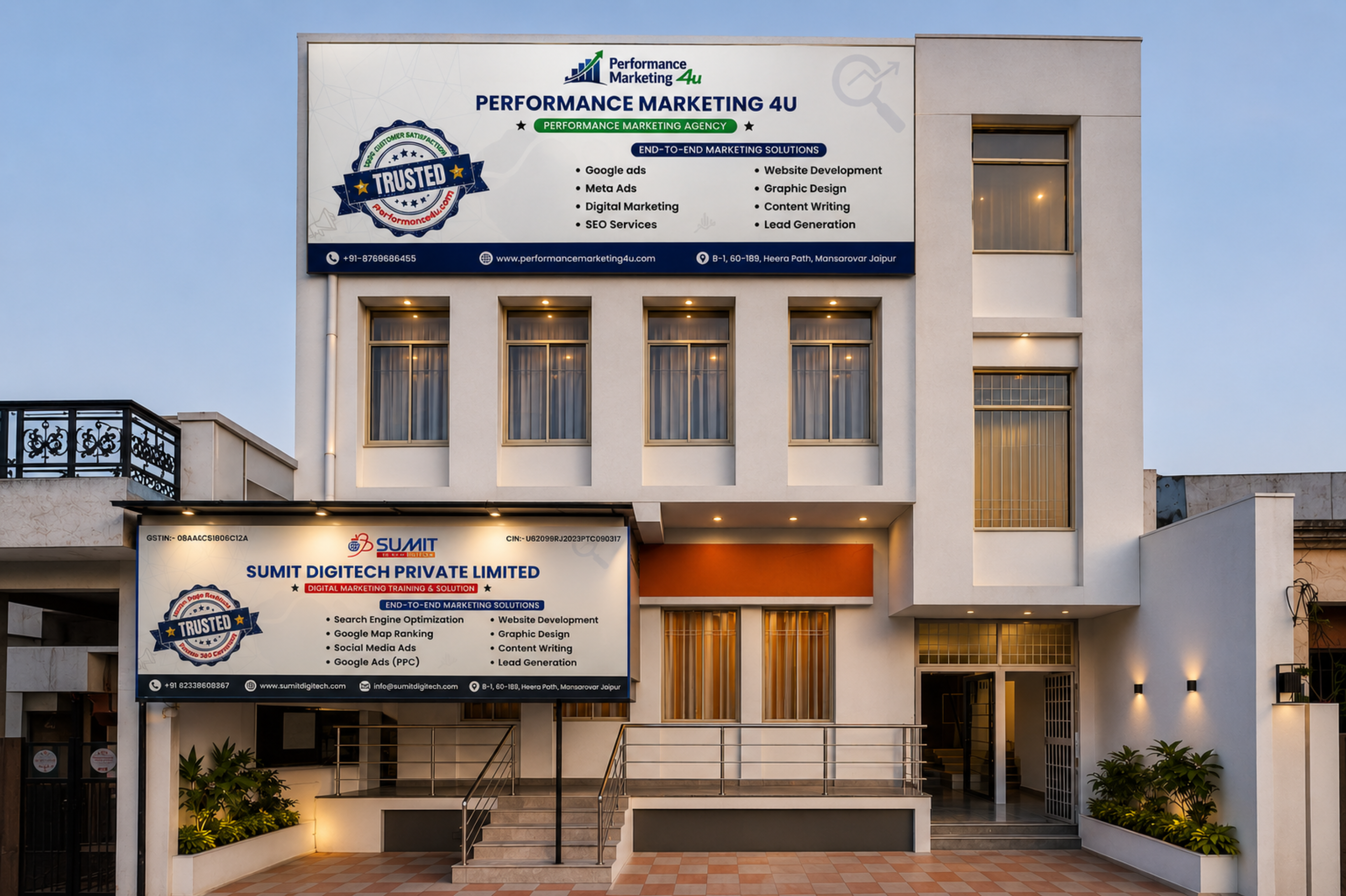 Performance Marketing 4U Head Office Building